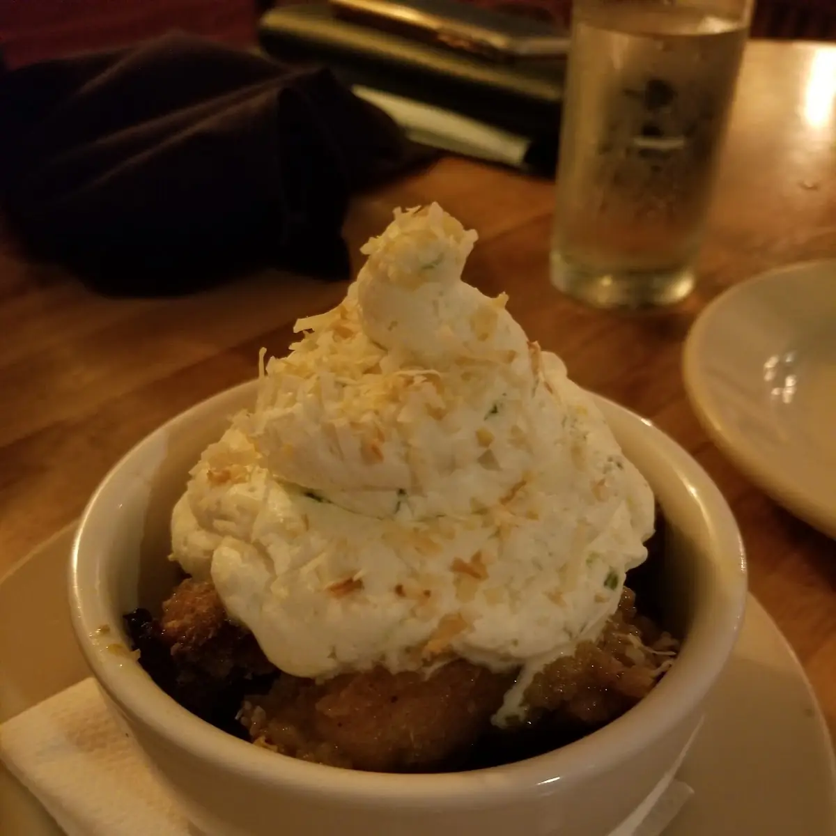 Mango Bread Pudding