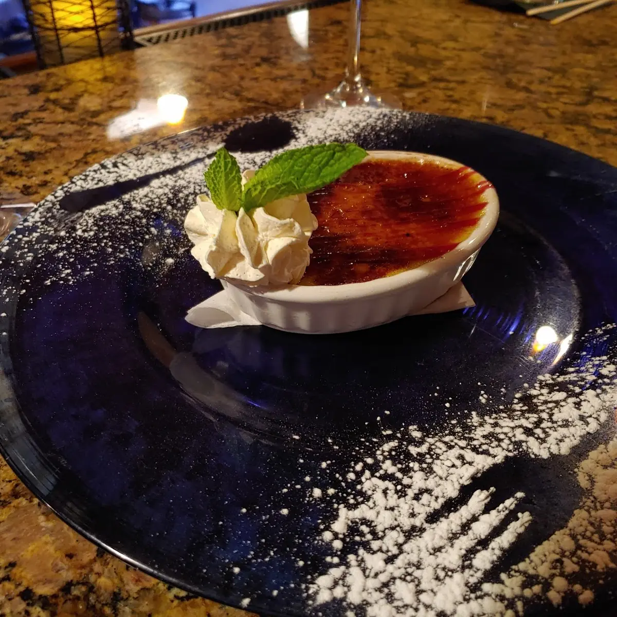 Raspberry Creme Brulee
