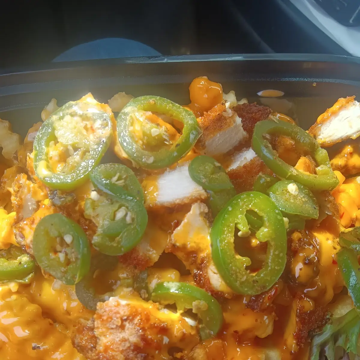 Crispy Chicken Nacho Fries