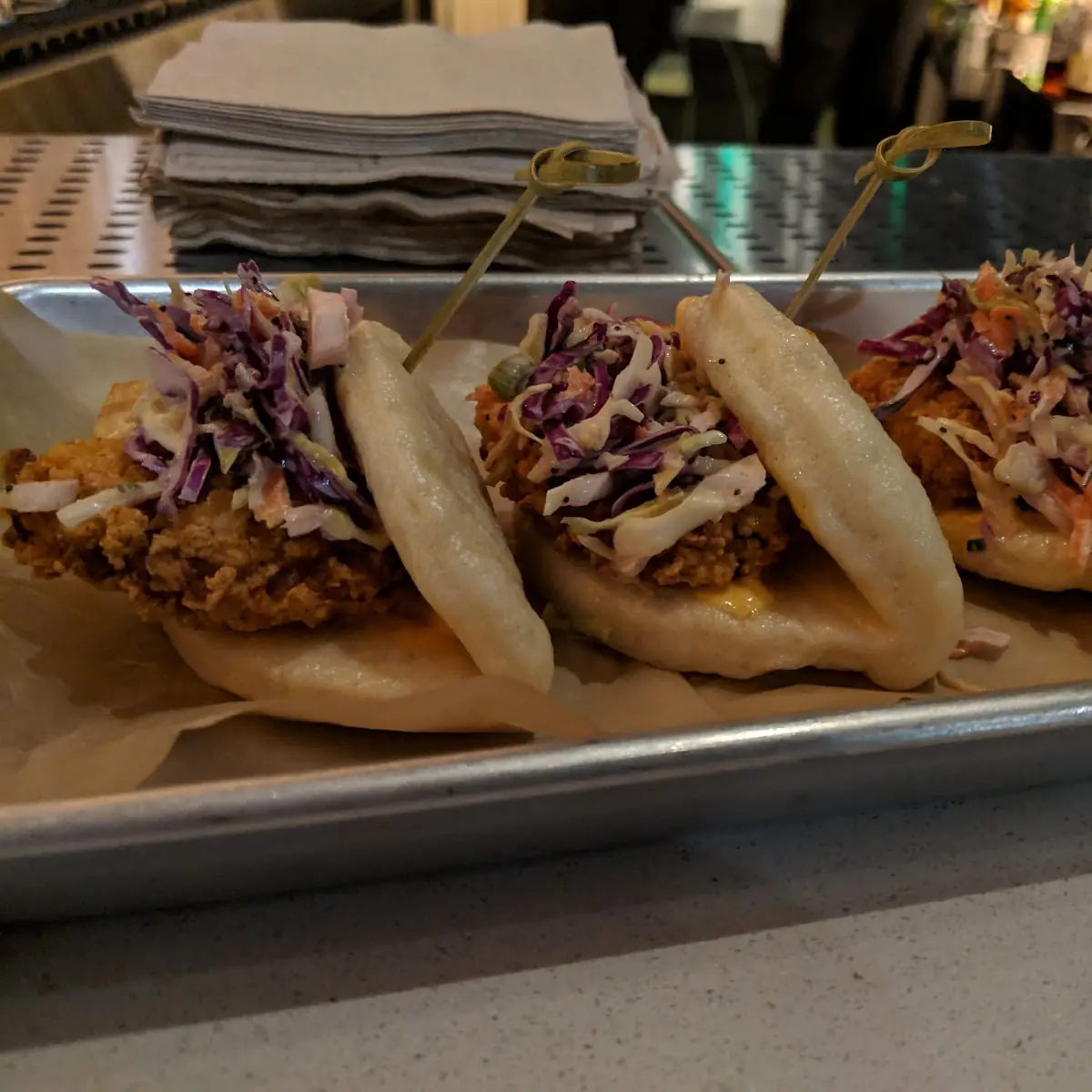 Fried Chicken Bao