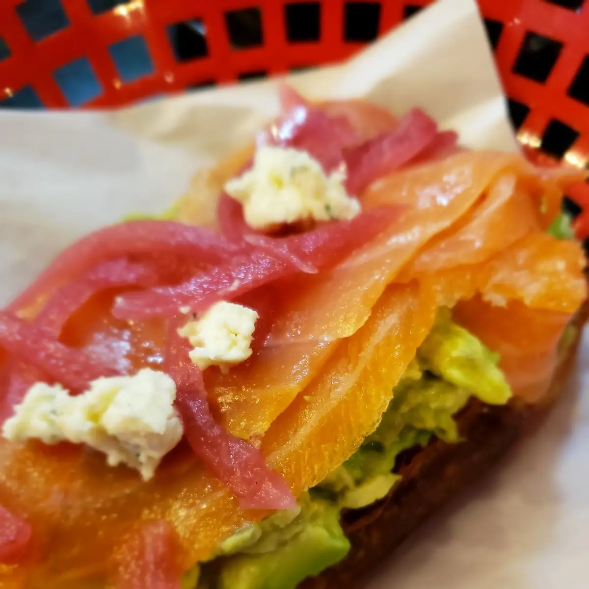 Salmon Avocado Toast