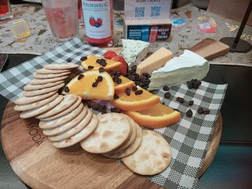 Cheese Platter, Urban Alley Brewery Knox