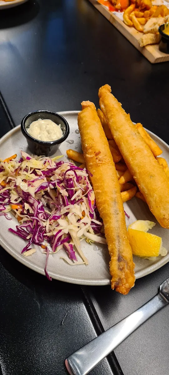 UA Fish & Chips, Urban Alley Brewery Knox