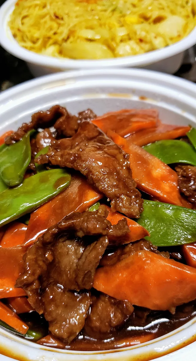 Beef and Snow Peas