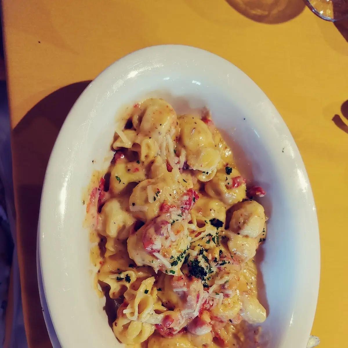 Sacchetti with Sun Dried Tomato Sauce