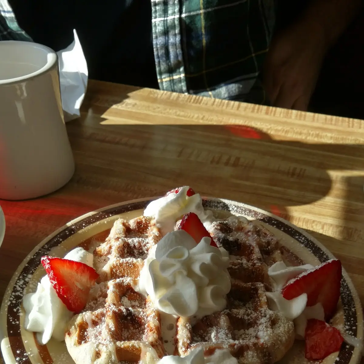Cinnamon Roll Waffle