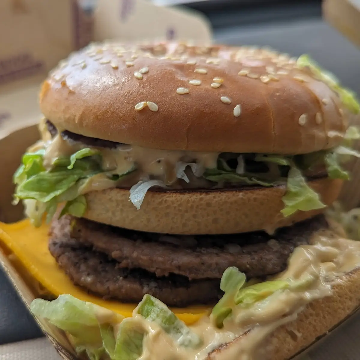 The Double Big Mac and Cheese