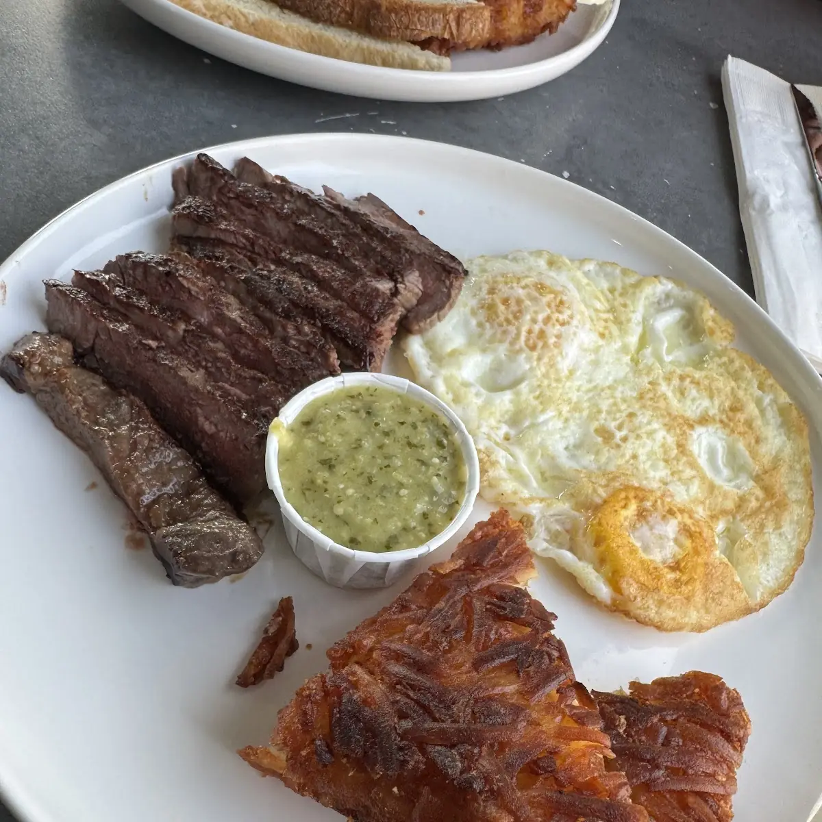 Steak and Eggs