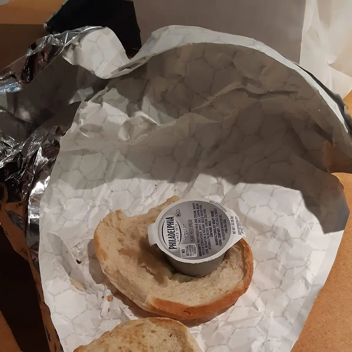 Bagel with Cream Cheese