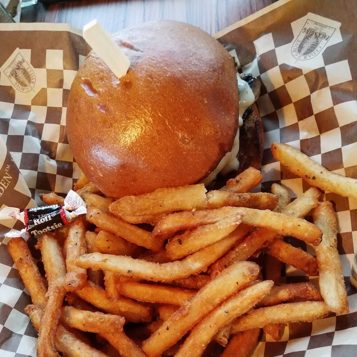 Mushroom Swiss Burger
