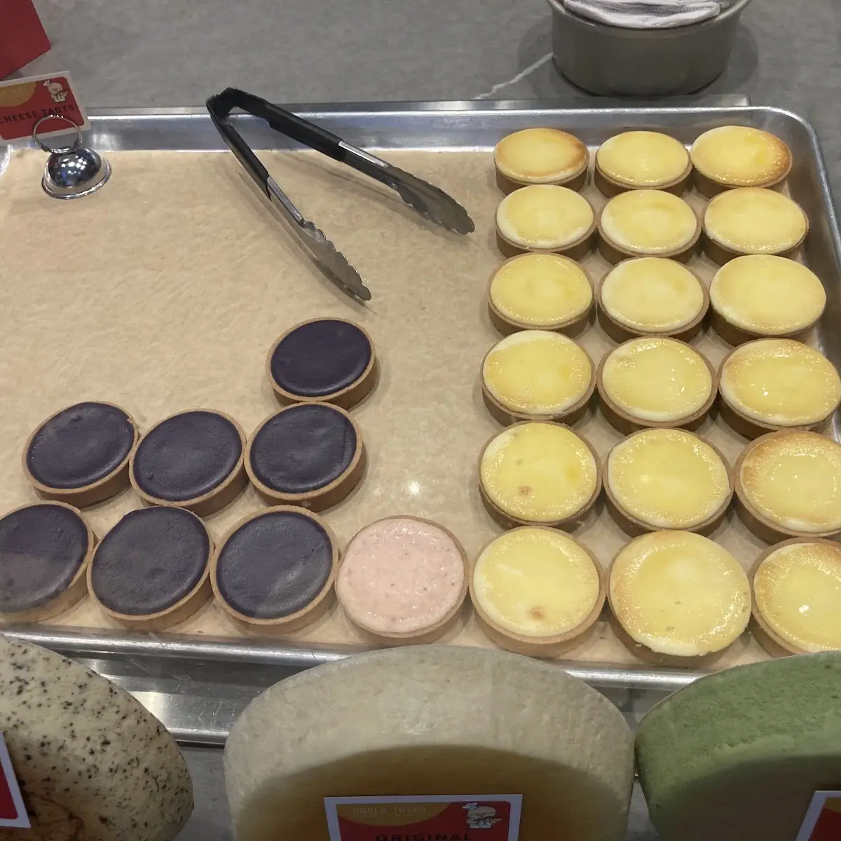 Ube Personal Cheese Cakes
