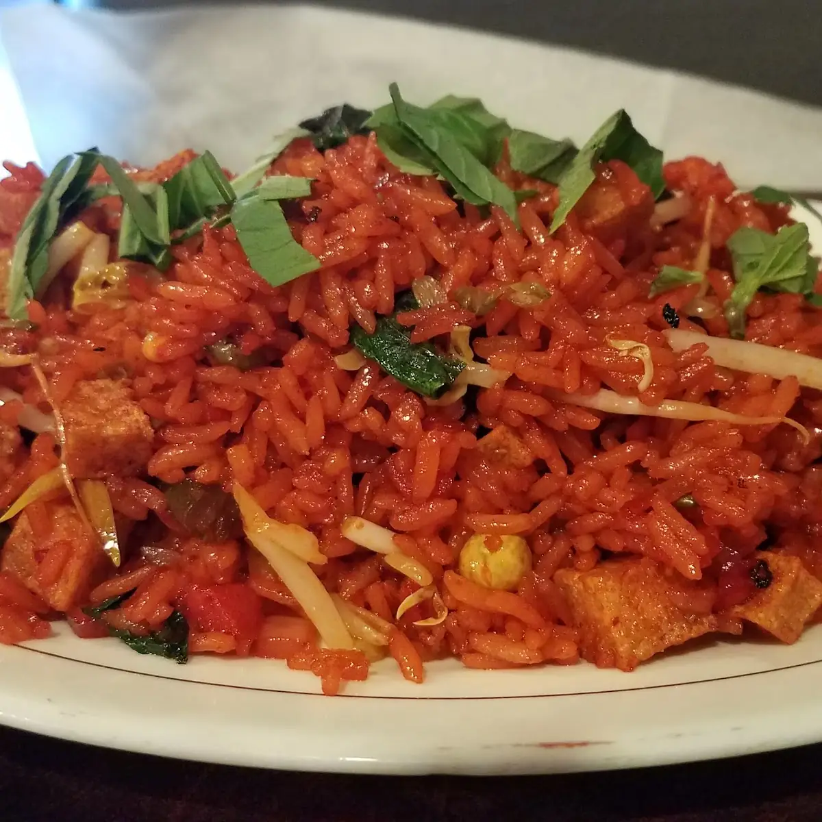 Asian Basil Fried Rice