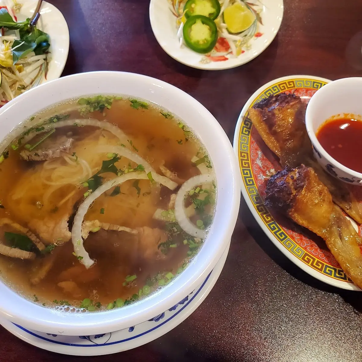 Pho and Stuffed Chicken Wings