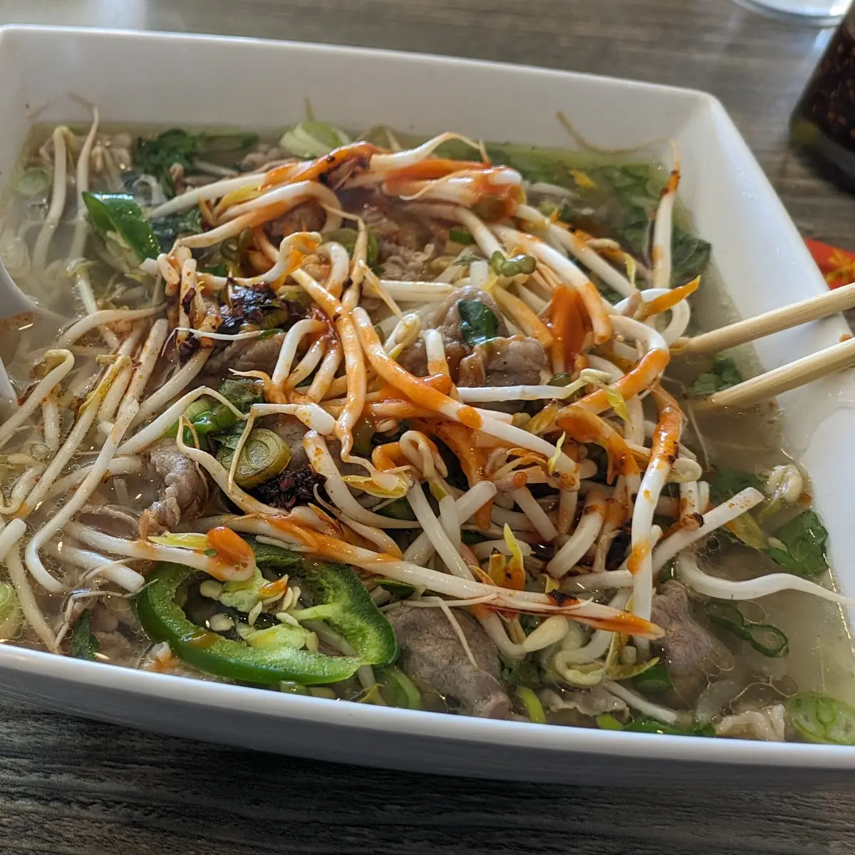 Fried Egg Roll Noodle Salad
