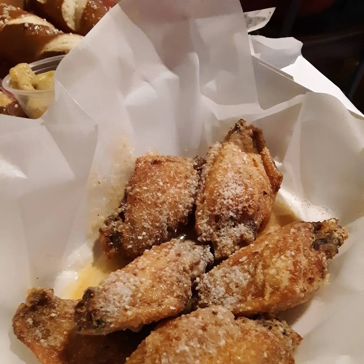 6 Garlic Parmesan Wings