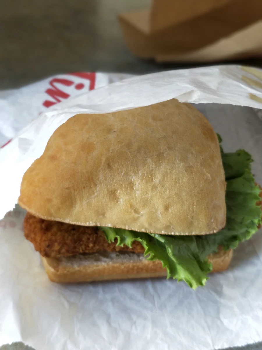 Crispy Chicken Wrap, Tim Hortons