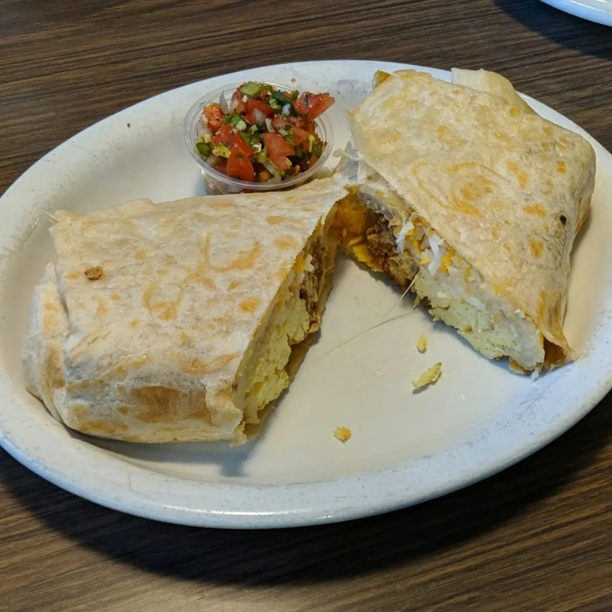 Chorizo Breakfast Burrito