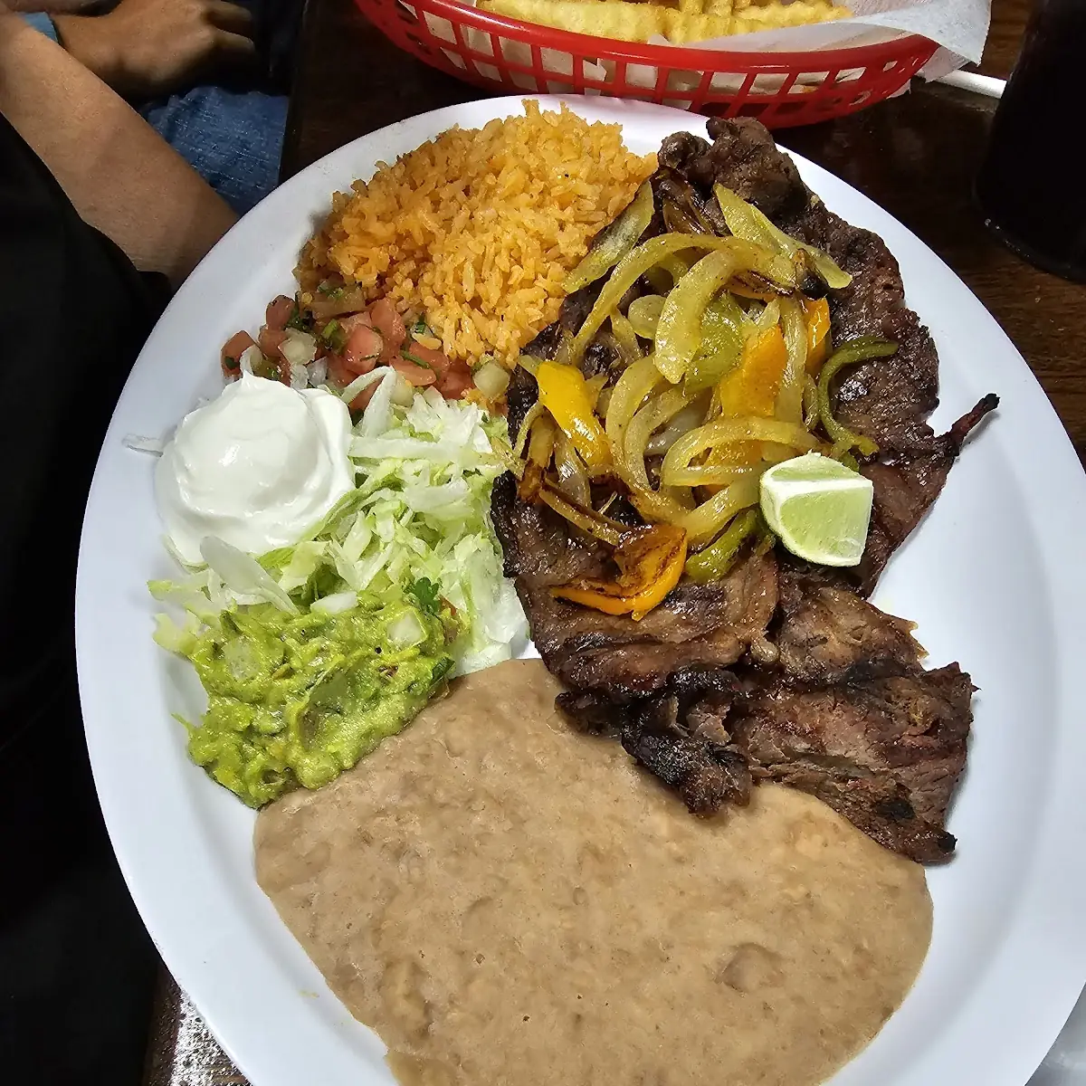 Steak a La Mexicana