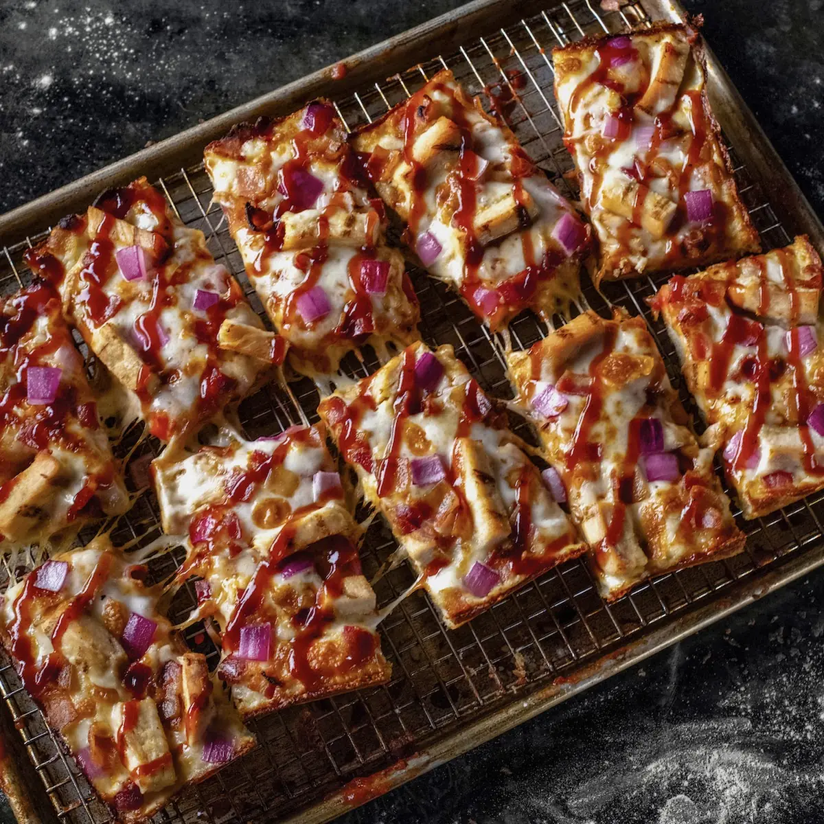 Jet's Detroit-Style Deep Dish Slices