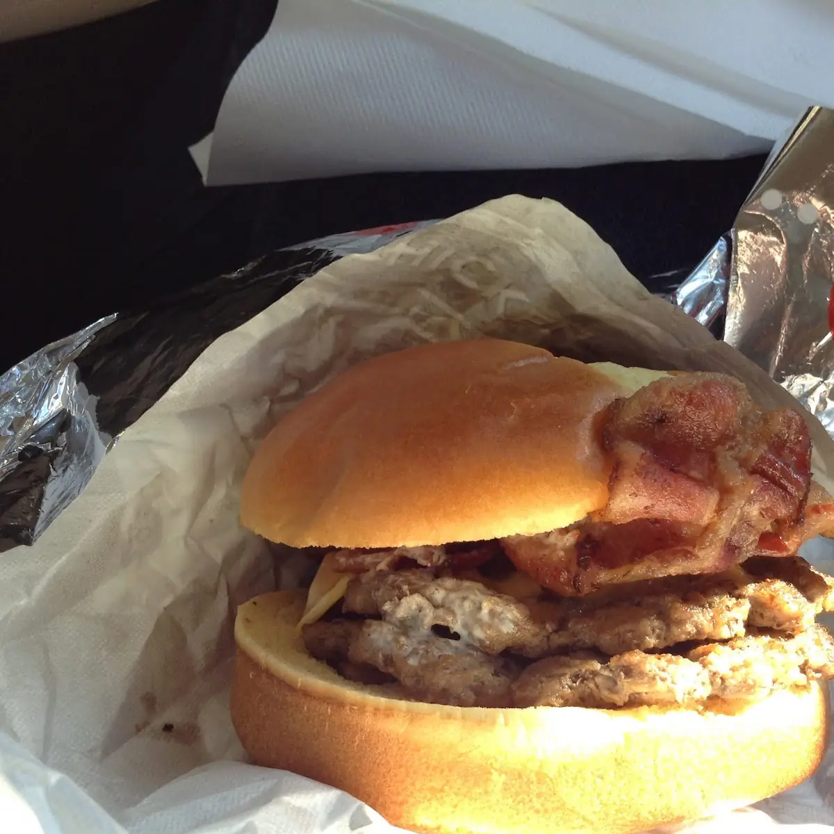 Double Bacon & Ranch Burger