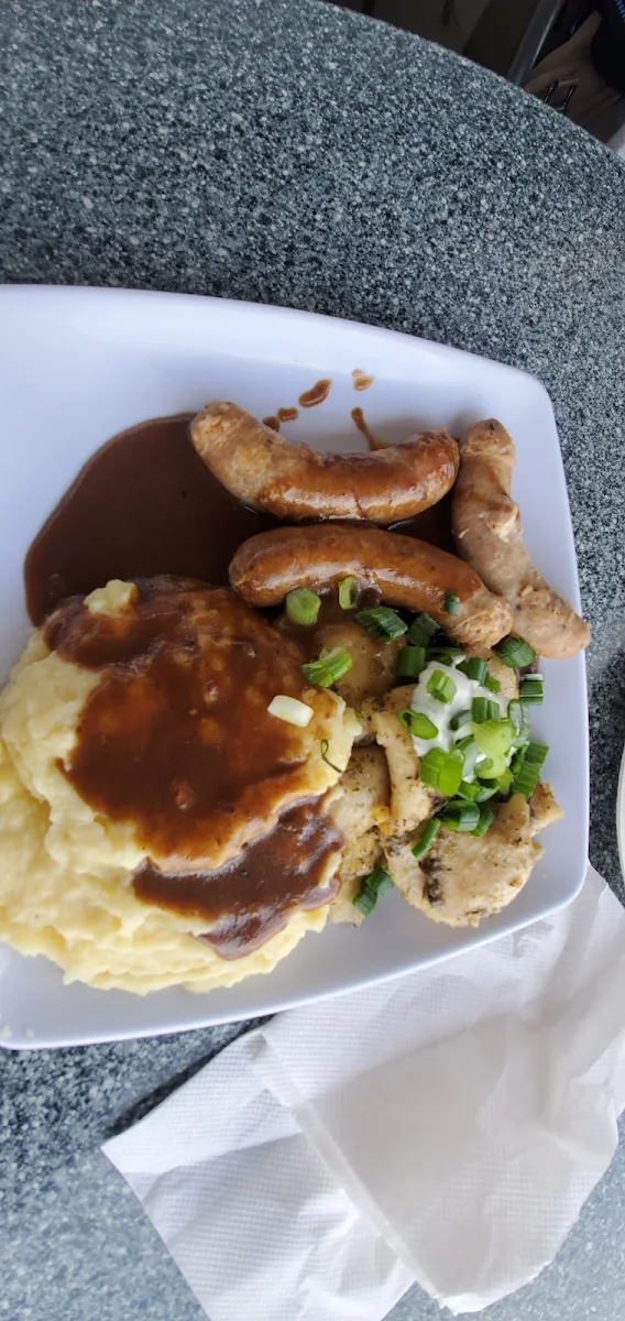 Mash Potatoes, Sharky's Chophouse & Eatery