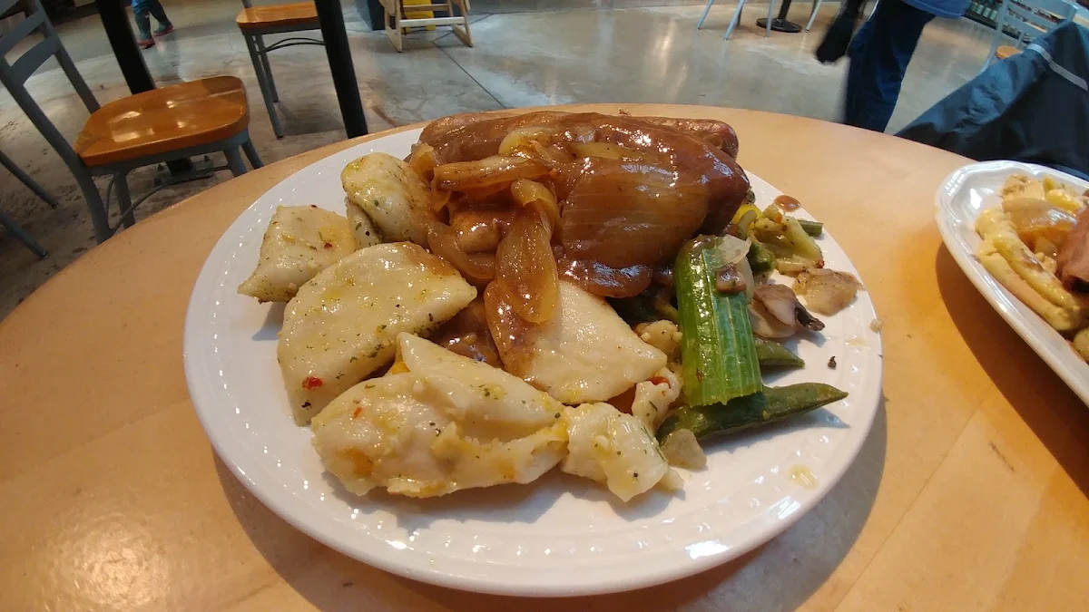 Sasuages and Pierogies, Sharky's Chophouse & Eatery