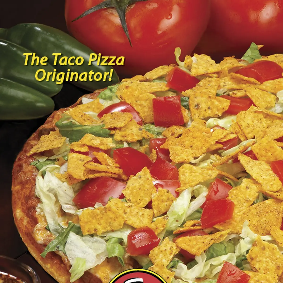 Chicken Caesar Salad Deluxe Taco Salad