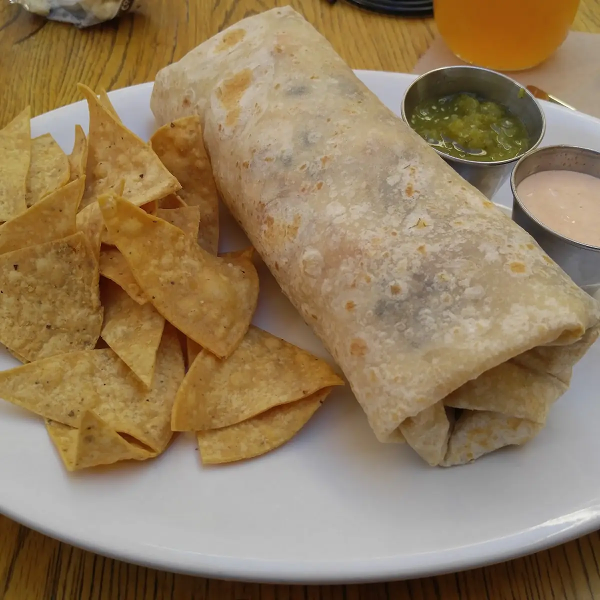 Grilled Shrimp Burrito