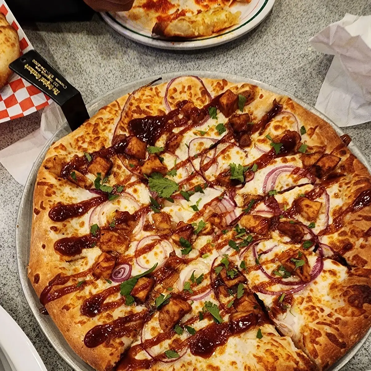BBQ Chicken Pizza Large