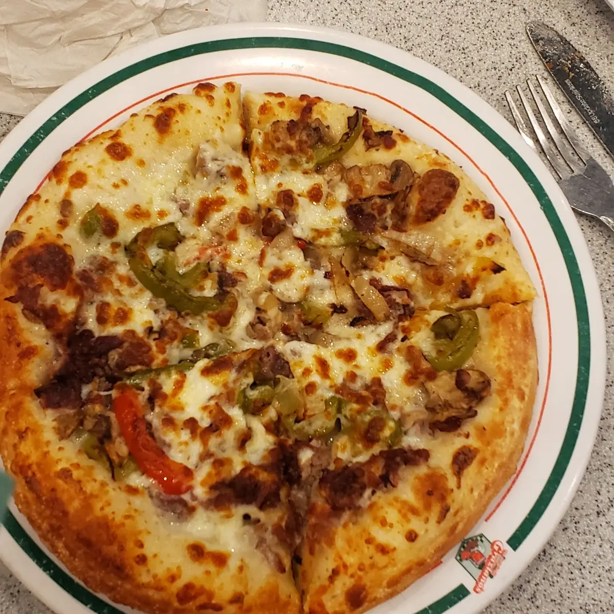 Philly Cheesesteak Pizza