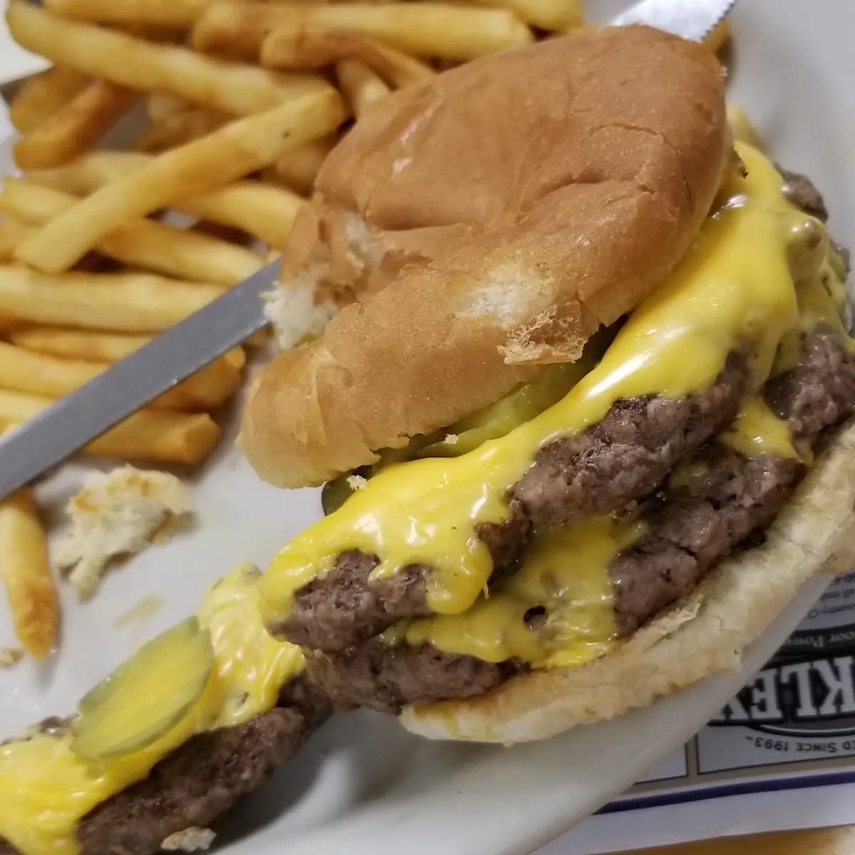Double Cheese Burger