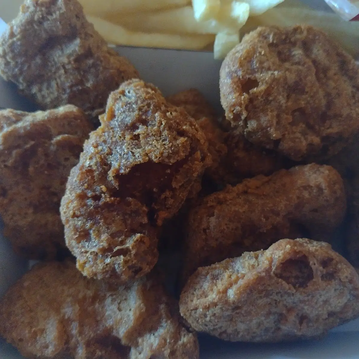 Burnt Chicken Nuggets
