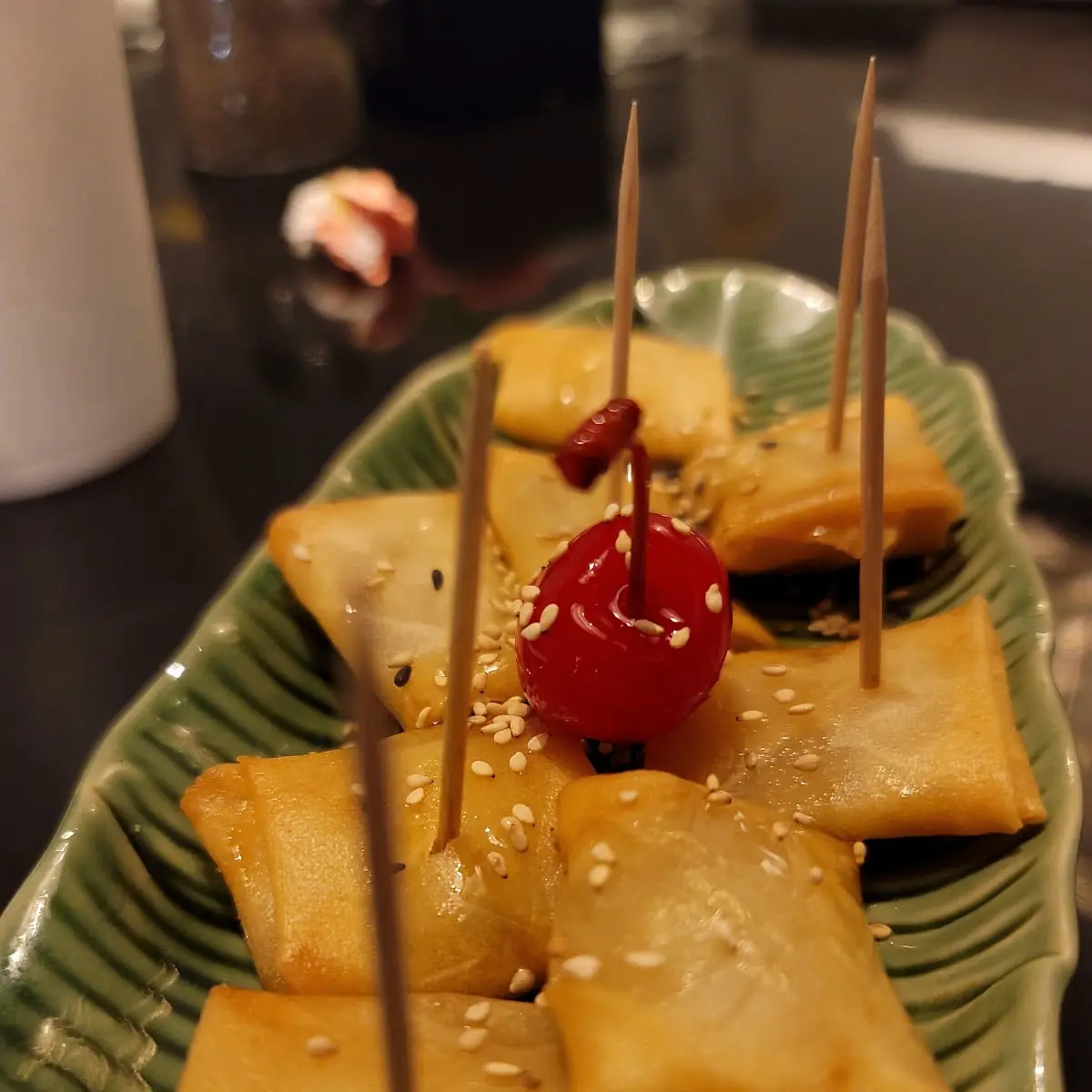 Fried Banana with Honey