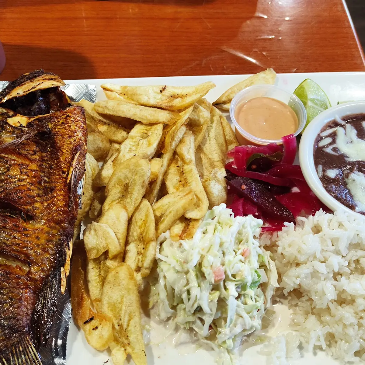 Fried Fish Honduran Style