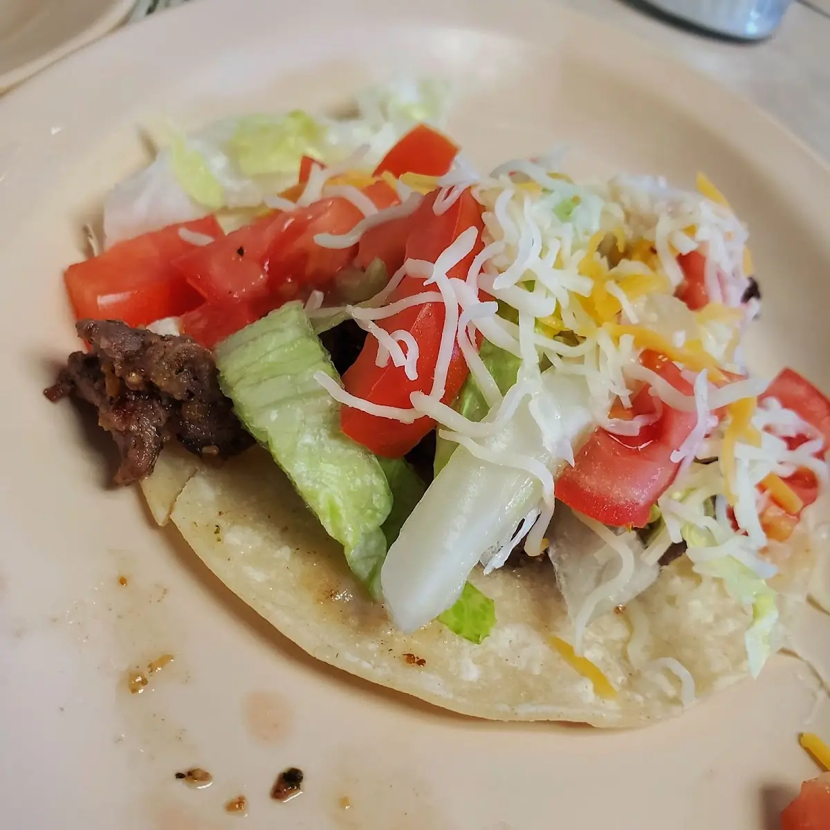 3 Tacos Steak, Or Chicken