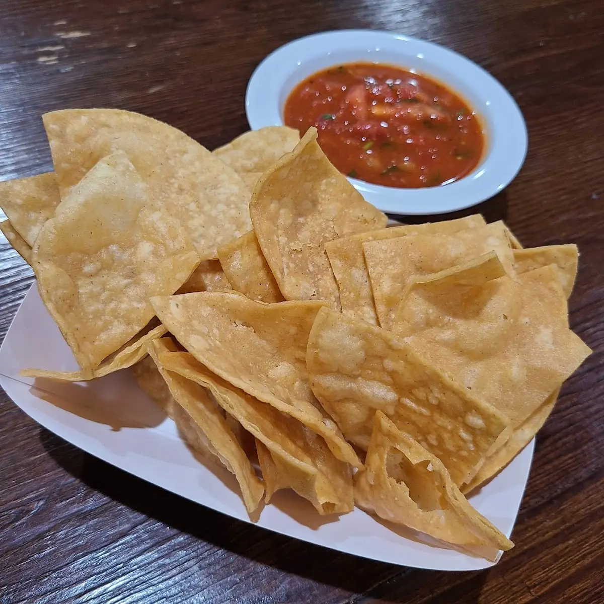 Complimentary Chips and Salsa
