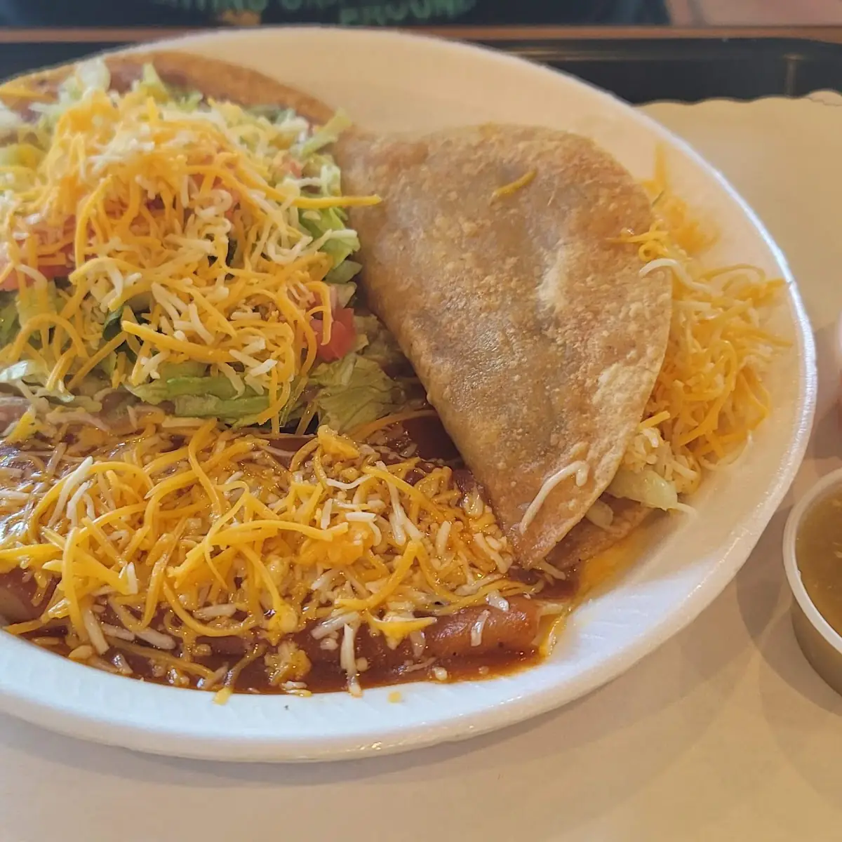 Hard Taco & Enchilada