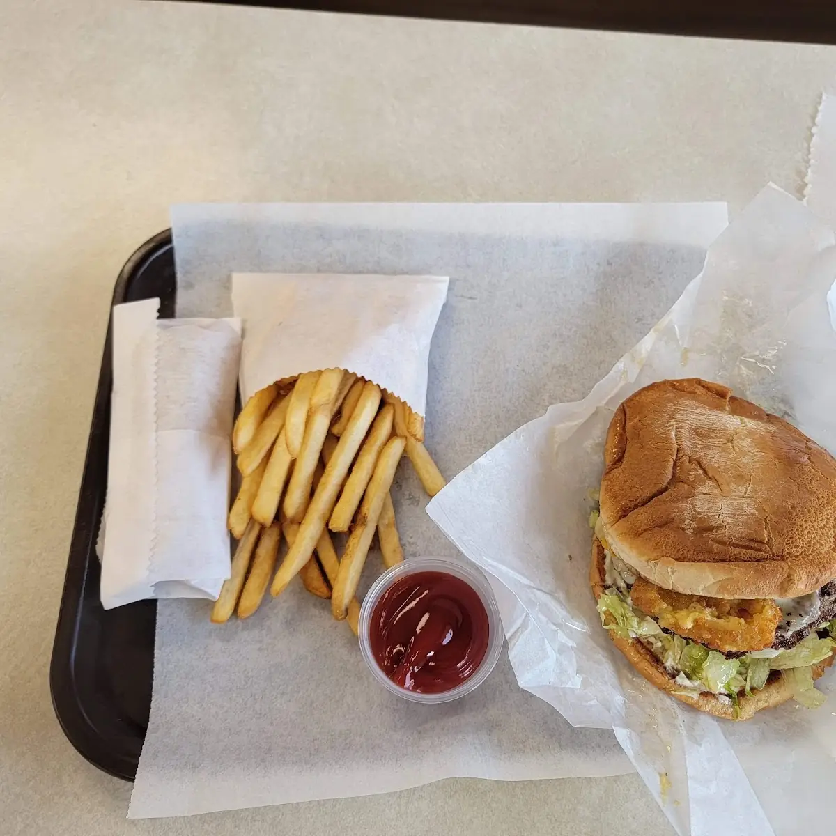 Spicy Burger Combo
