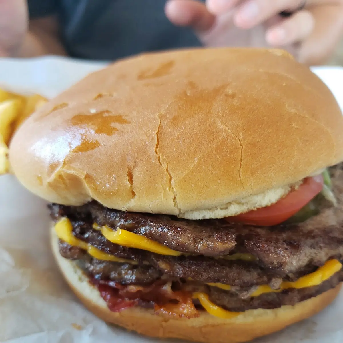 Triple Cheeseburger
