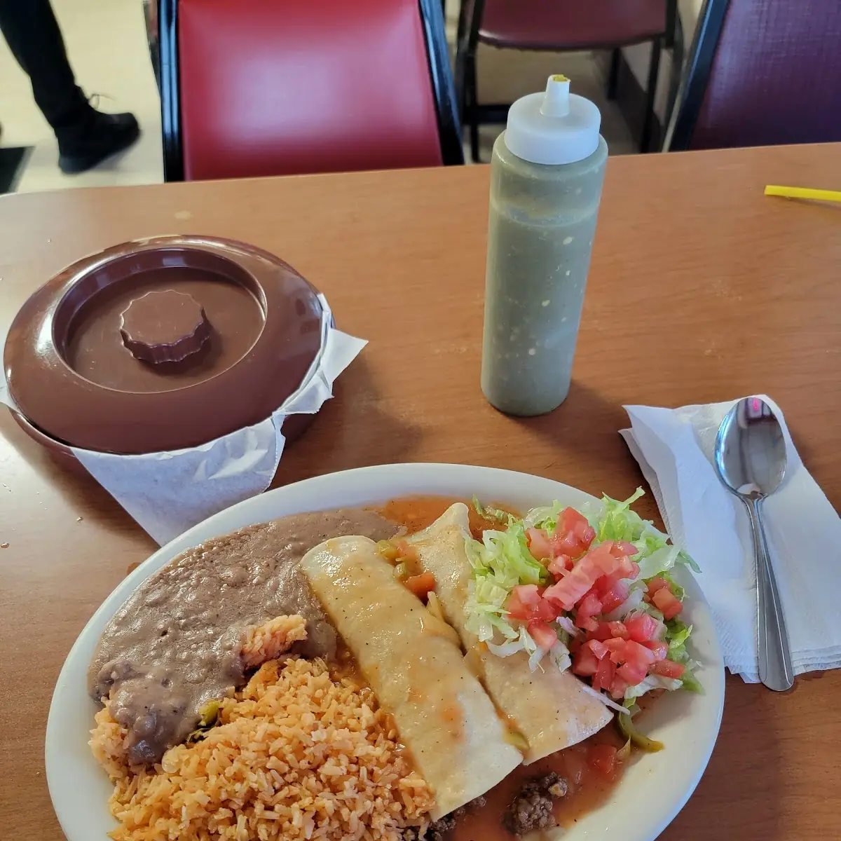 Enchilada Plate