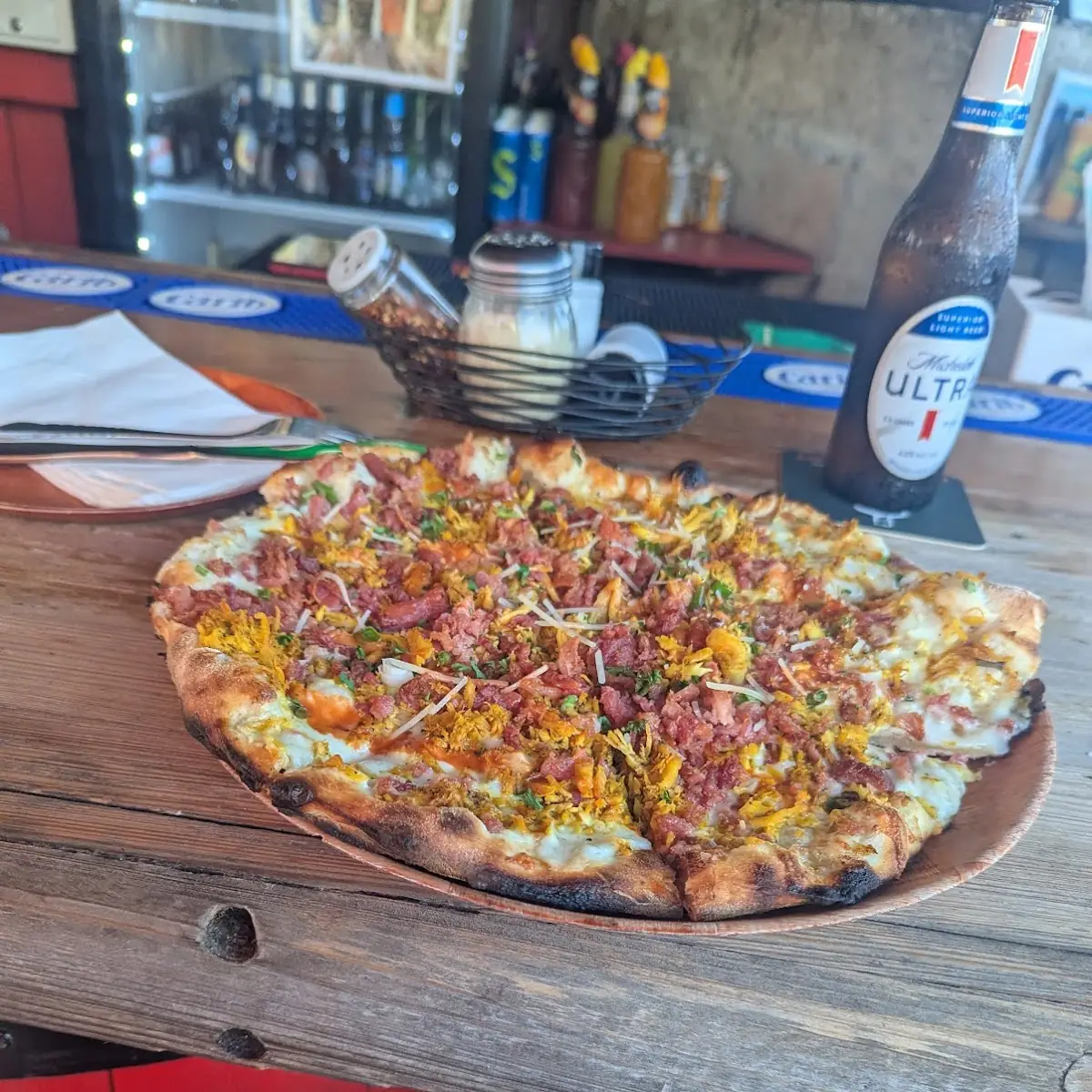 Chicken Bacon Ranch Pizza