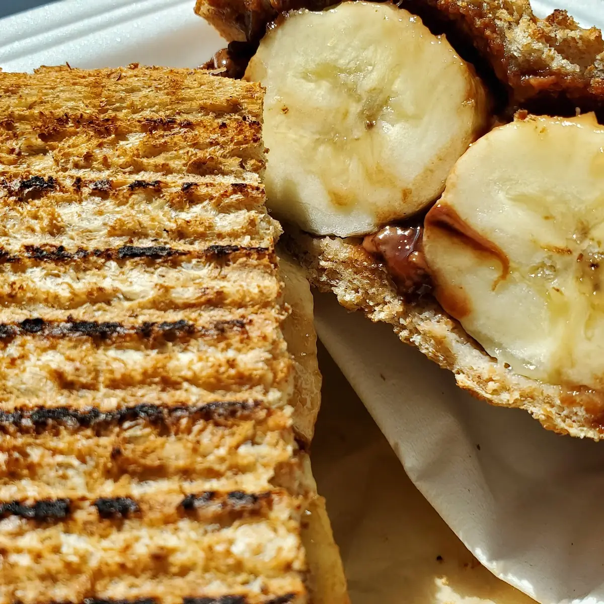 Banana Nutella Toast