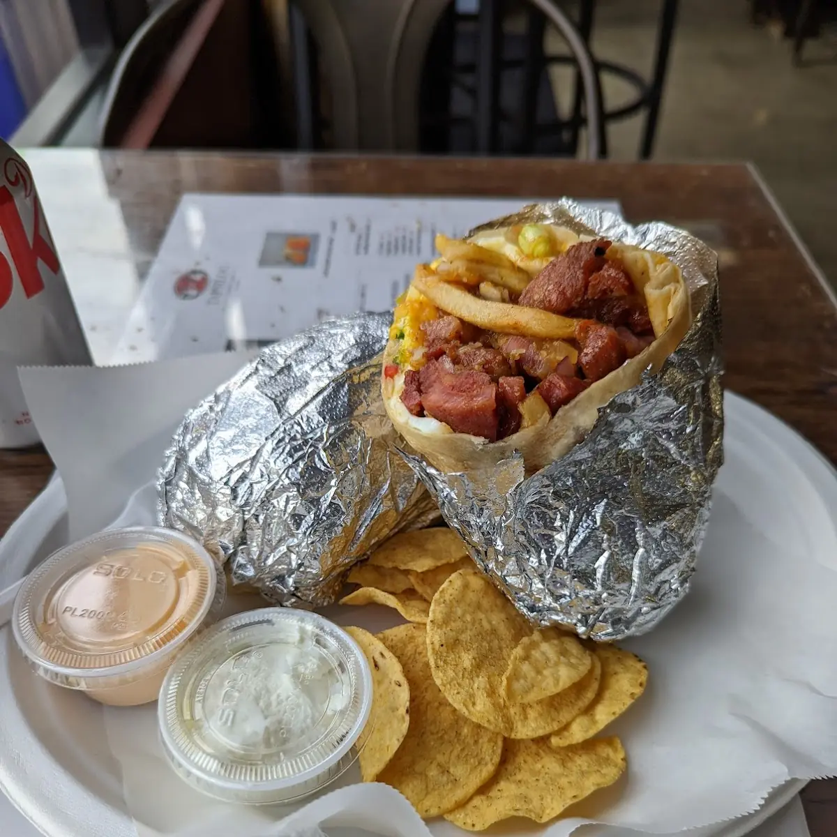 Tocino California Burrito