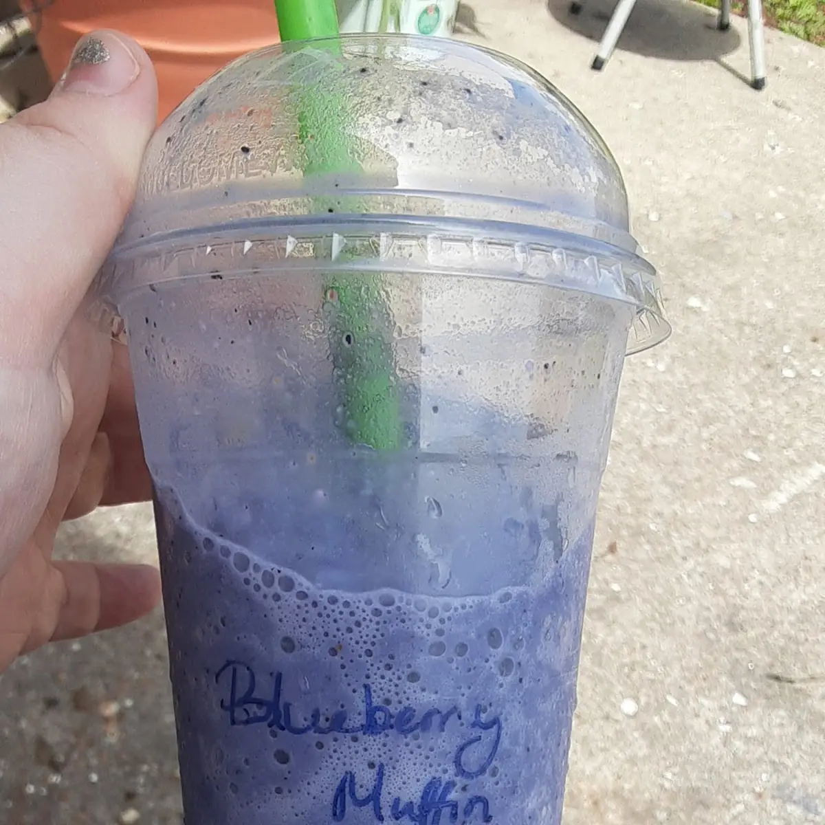Blueberry Muffin Shake