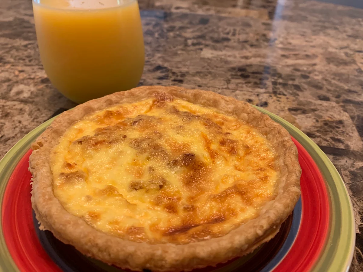 Bacon Cheddar Quiche
