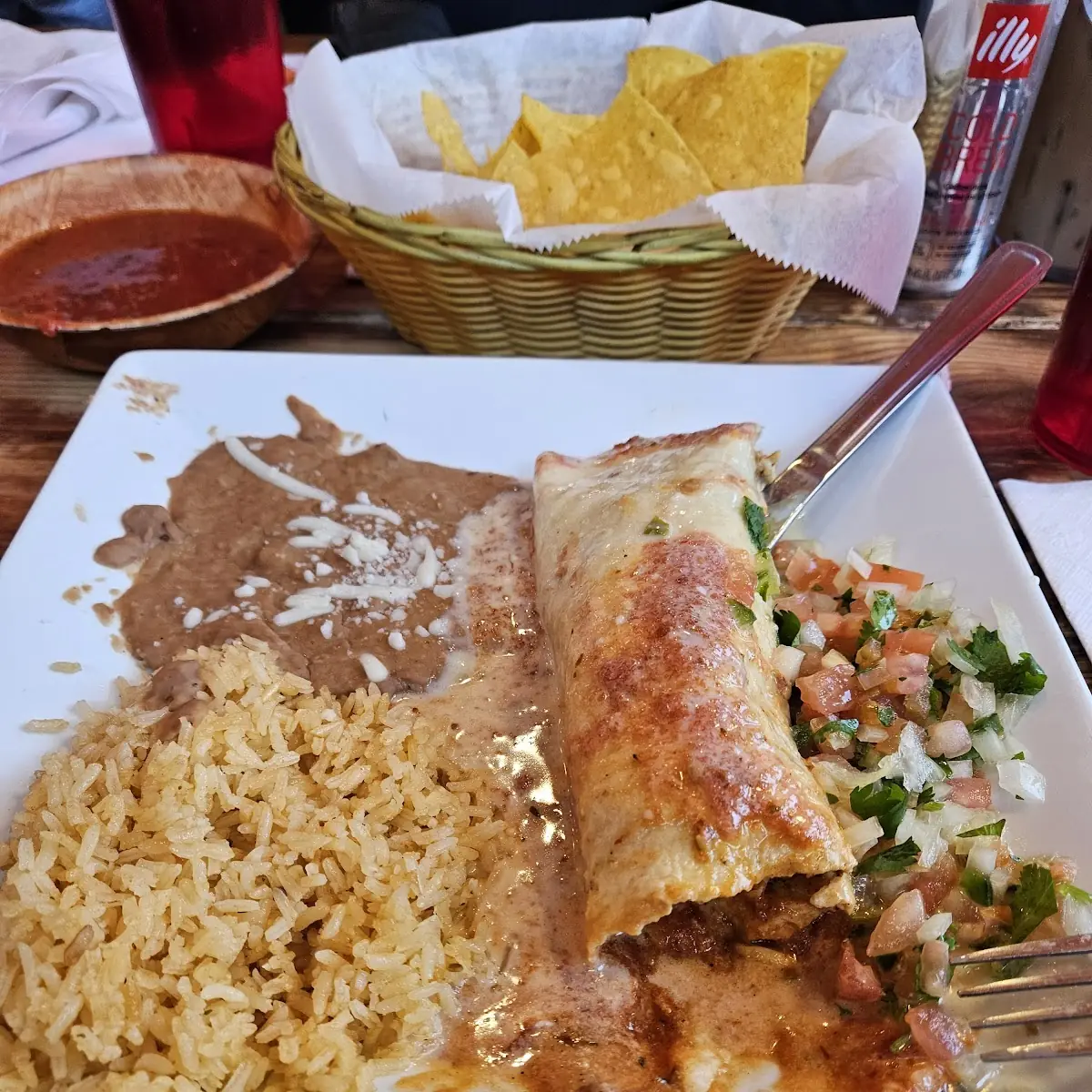 Fajita Chicken Burrito