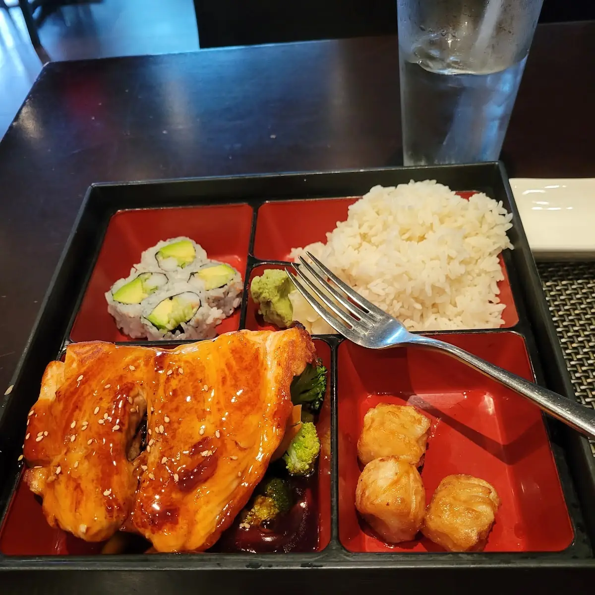 Teriyaki Salmon Bento Box