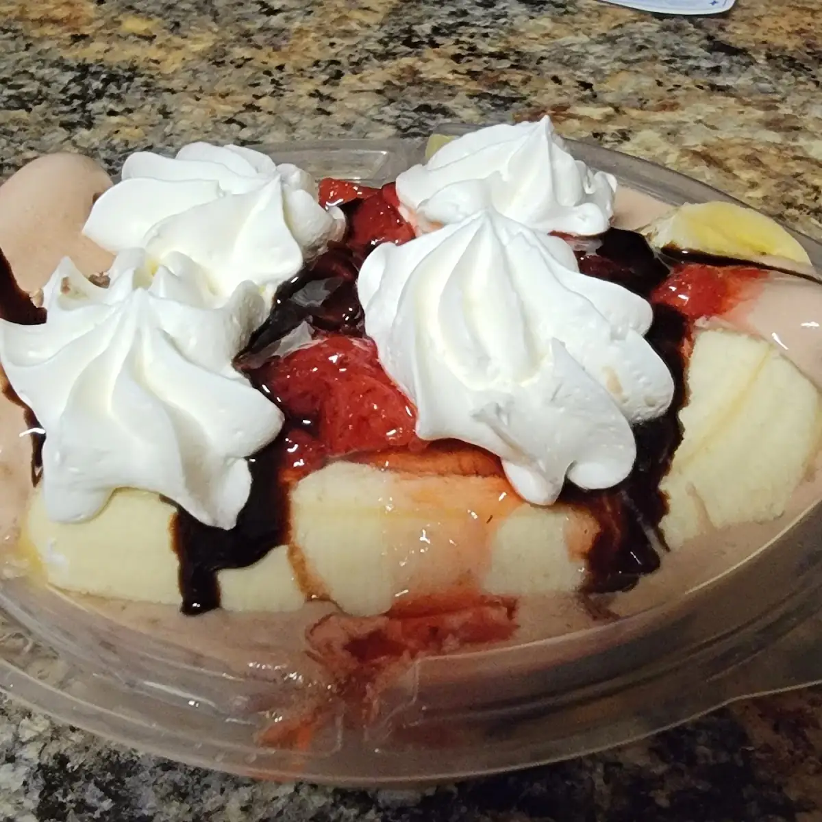 Banana Split Chocolate Ice Cream
