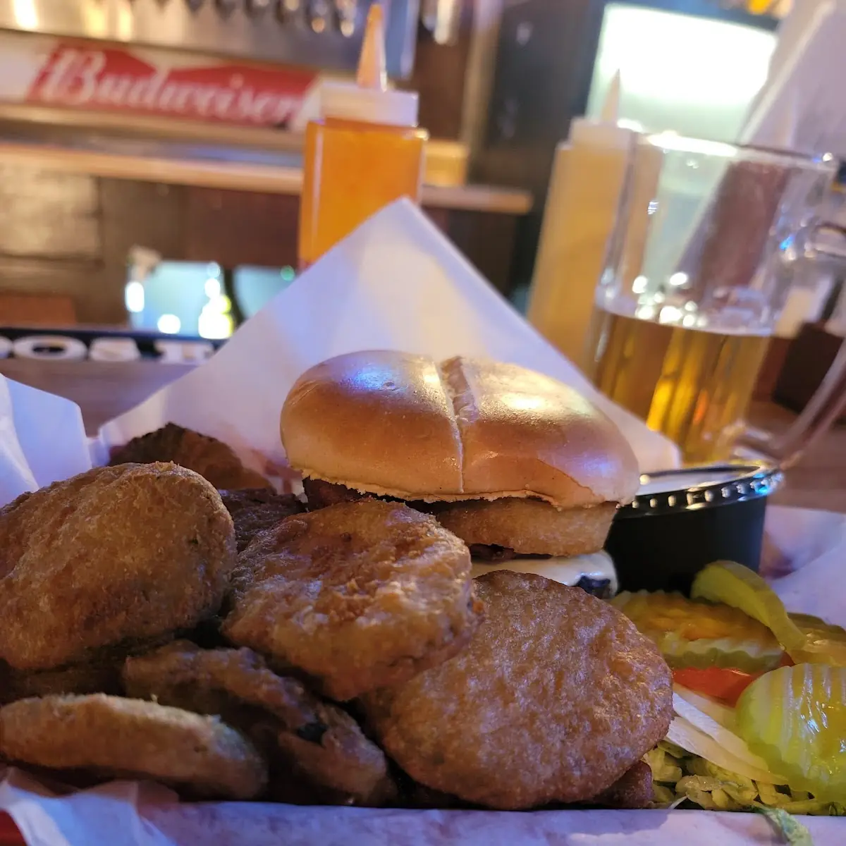 Western Burger with Zucchini