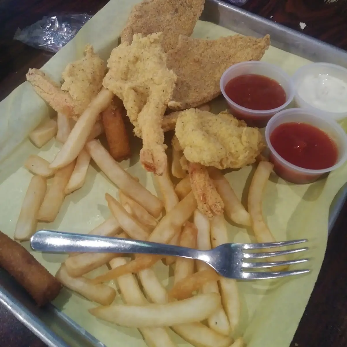 Shrimp and Catfish Basket